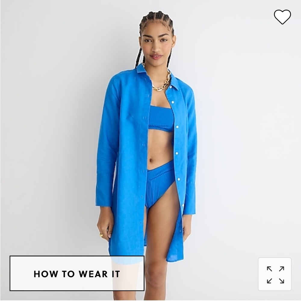 NWT Cotton Linen tunic